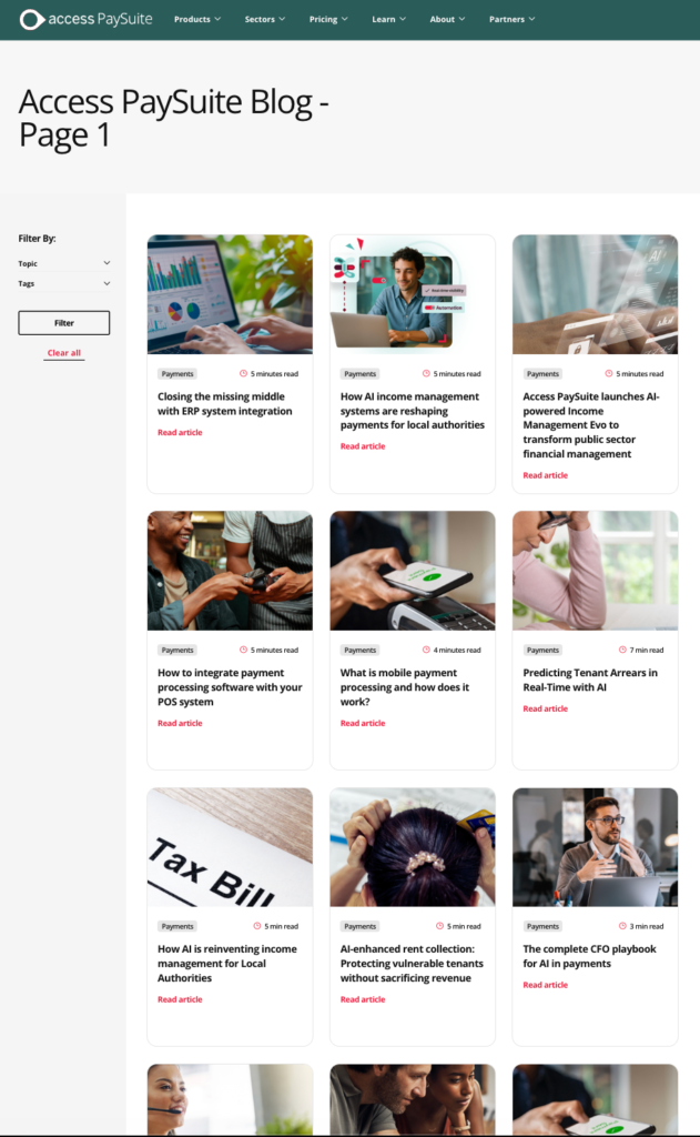 Access Paysuite Blog