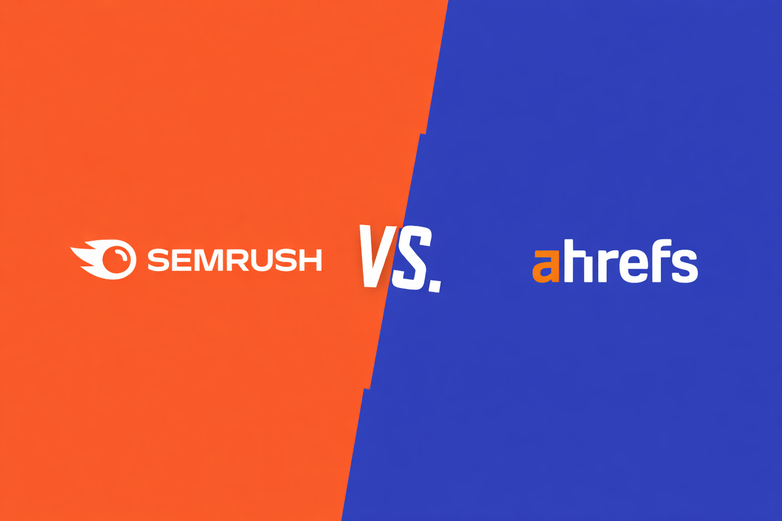 Image that shows difference between SemRush and Ahrefs